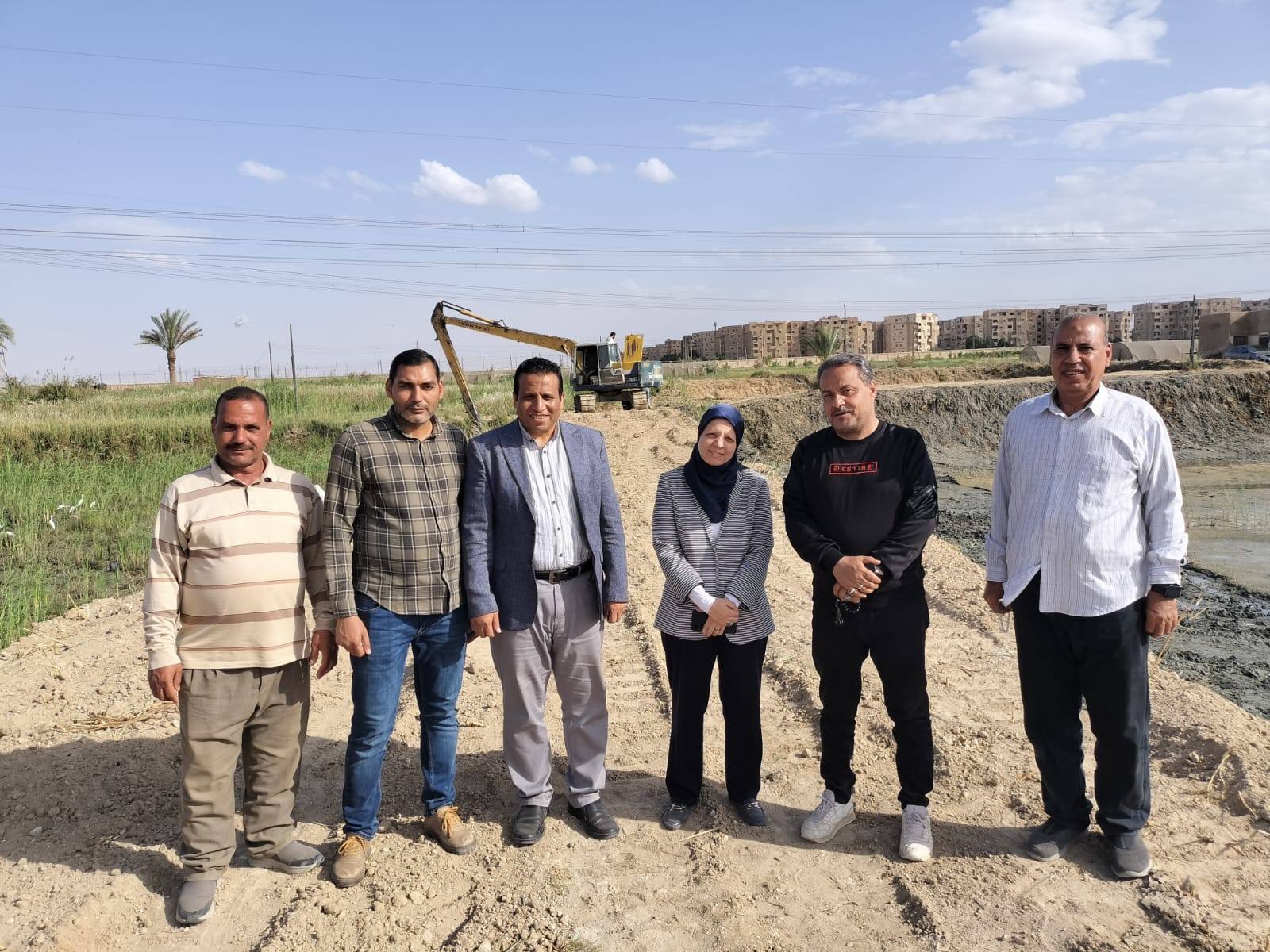 جولة تفقدية بمزرعة الأسماك بدمو