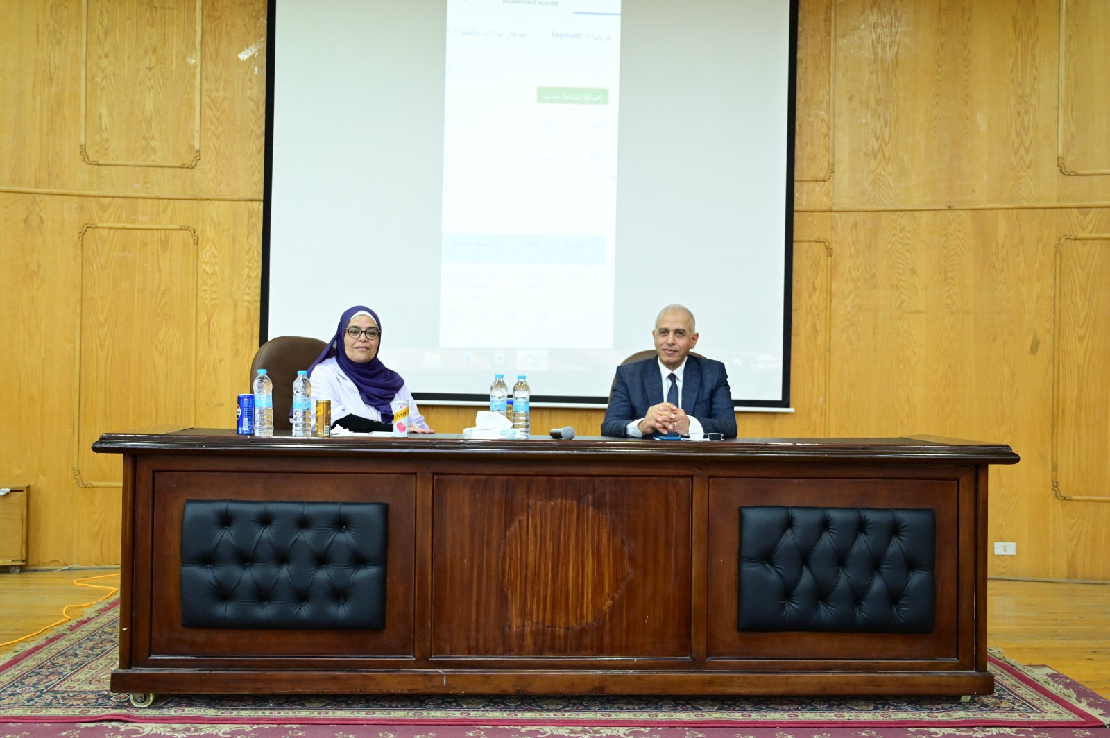   ورشة عمل "منصة الأنشطة الطلابية"