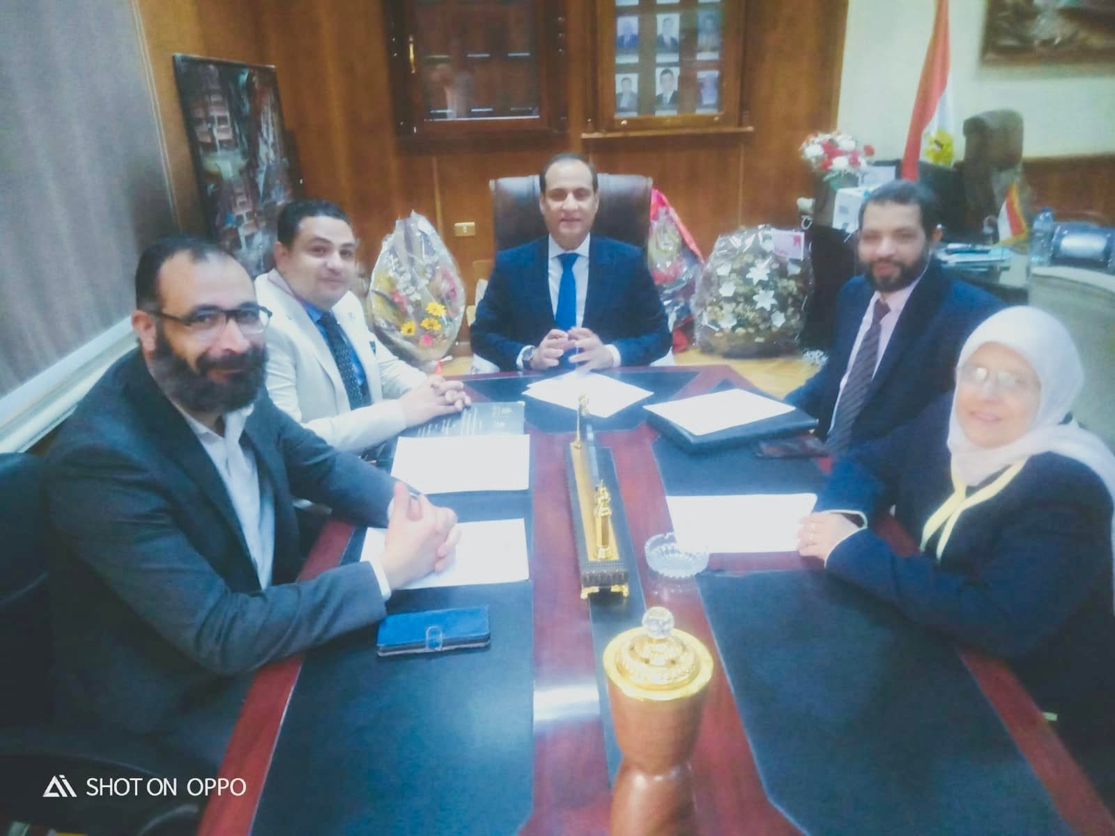 عميد الكلية يترأس اجتماع لجنة شئون خدمة المجتمع وتنمية البيئة  لشهر يونيو ٢٠٢٦ م 