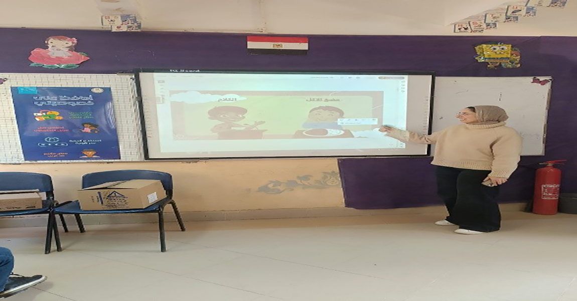 مشاركة كلية طب الأسنان قافلة مدرسة الشهيد صلاح الدين البشيهي الابتدائية بالفيوم