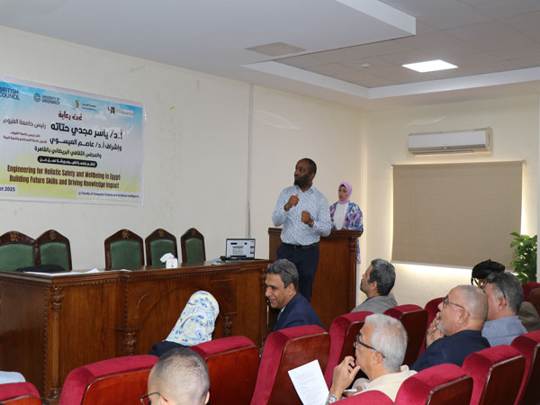 حاسبات تستضيف ورشة عمل الامن والسلامه الهندسية