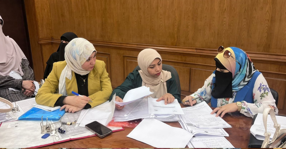 جامعة الفيوم :اشادة  خبراء الجودة بمركز ضمان الجودة بالجامعة بجهود كلية التمريض نحو الاعتماد المؤسسي والبرامجي