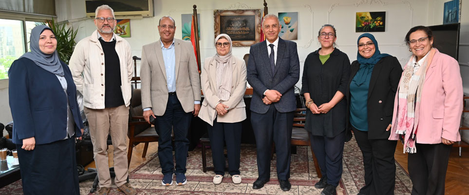جامعة الفيوم تستقبل وفدًا فرنسيًا من جامعة Aix-Marseille