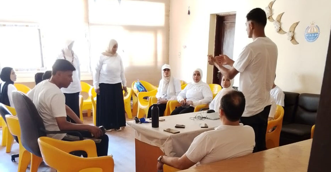 ورشة عمل للجوالة