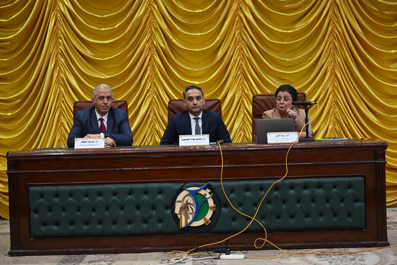 جامعة الفيوم تستضيف الدكتورة/ عبلة الألفي نائب وزير الصحة والسكان