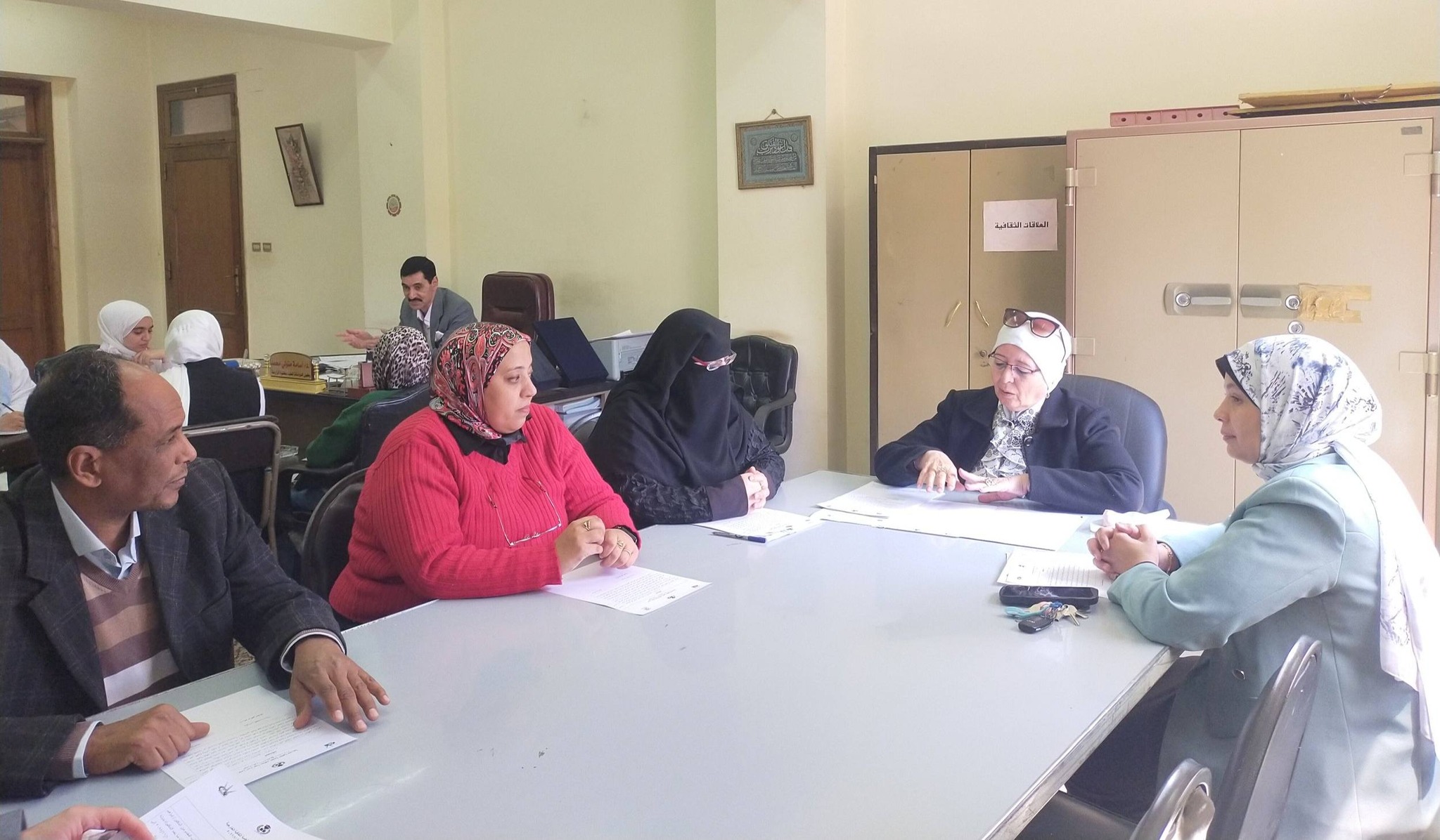 عقد إجتماع لجنة العلاقات العلمية الثقافية الخارجية