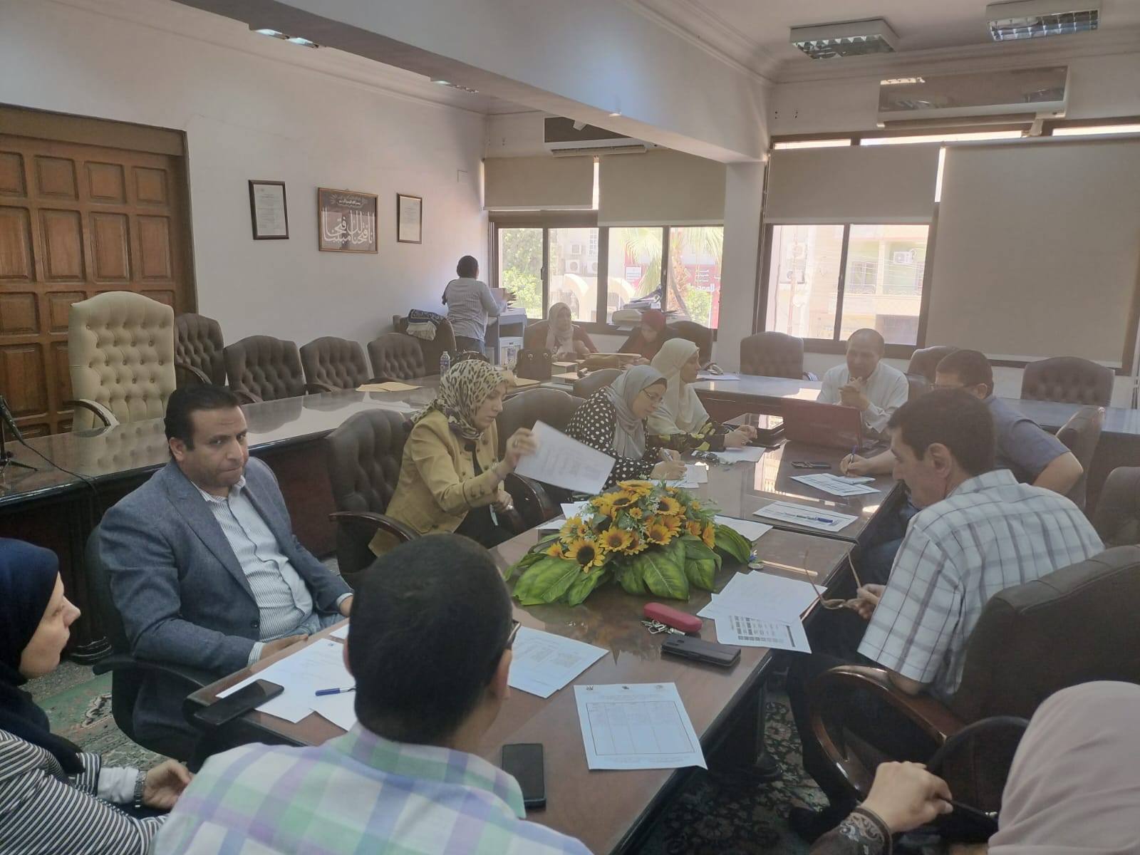 عقد  ورشة العمل الثانية عن اشتقاق المعايير الأكاديمية لبرامج الدراسات العليا 
