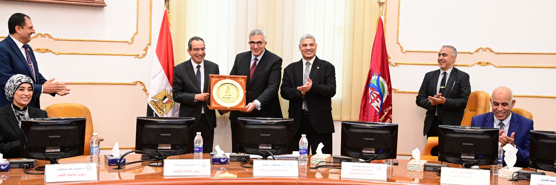 المجلس الأعلى لشئون الدراسات العليا والبحوث يعقد اجتماعه الدوري بجامعة الفيوم 