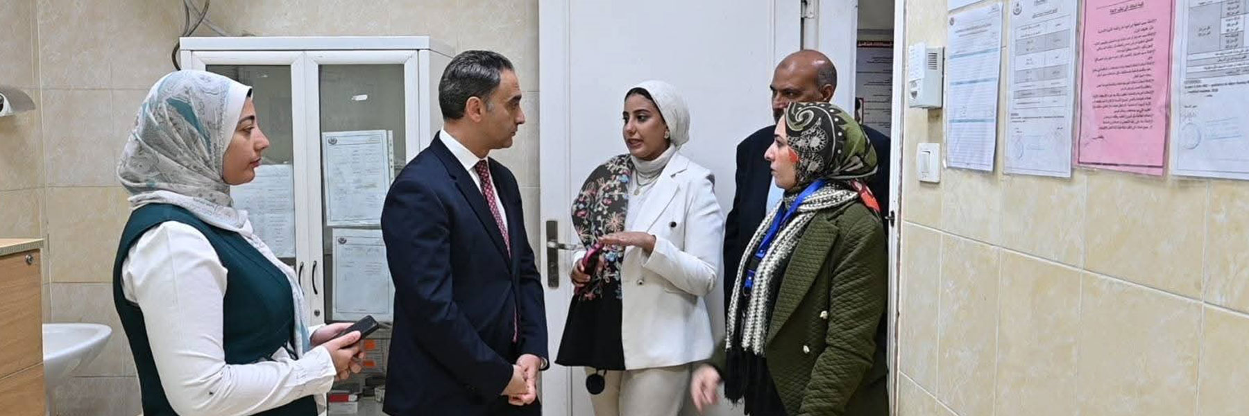  قافلة طبية شاملة تقدم خدمات الكشف والعلاج لأهالي قرية منشأة عبد الله 