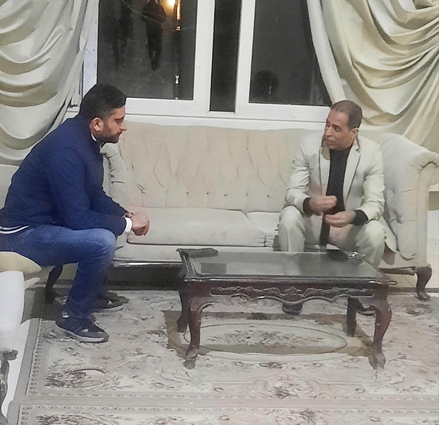 أ.د/ طاهر حسن محمد يتابع أعمال الصيانة الجارية بفندق Norias