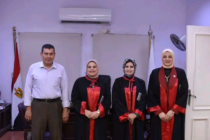 مناقشة رسالة ماجستير بعنوان أنماط التعلق الوالدي والمرونة النفسية وعلاقتهما بأعراض اضطراب الشخصية الوسواسية لدى المكفوفين".