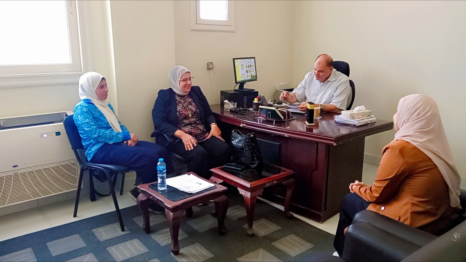 فعاليات لجان المقابلة الشخصية لطالبات مرحلة الدراسات العليا للعام الجامعى 2026 - 2027