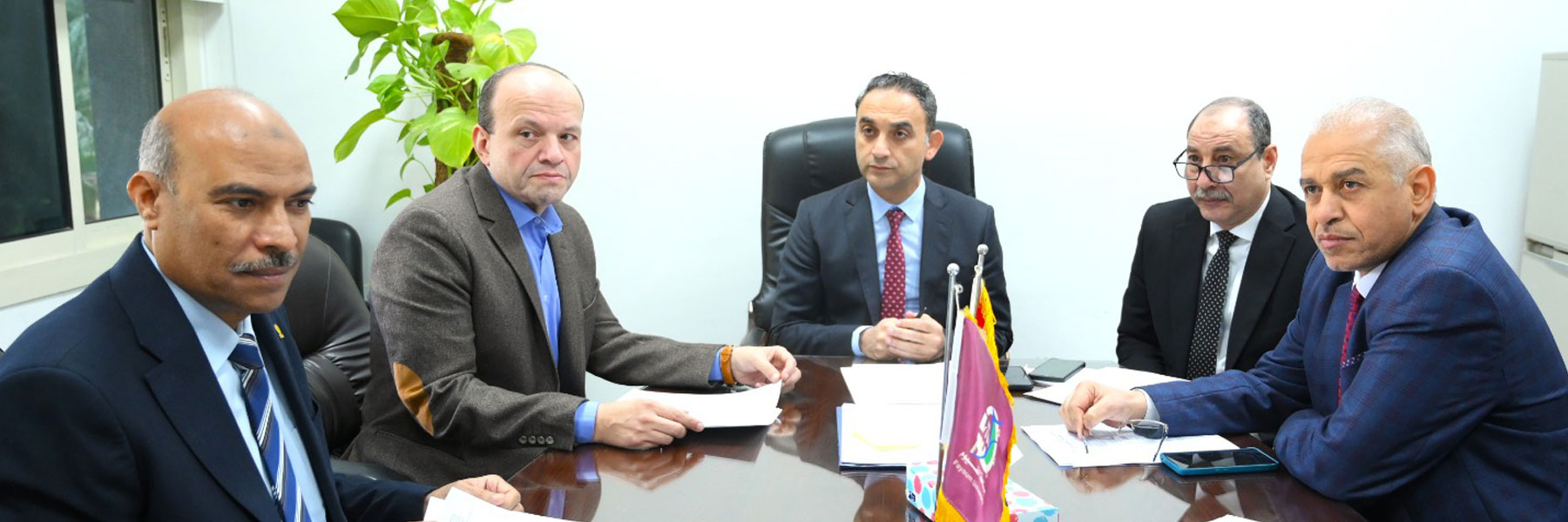 إجتماع مجلس إدارة مركز ضمان الجودة والتخطيط الاستراتيجي