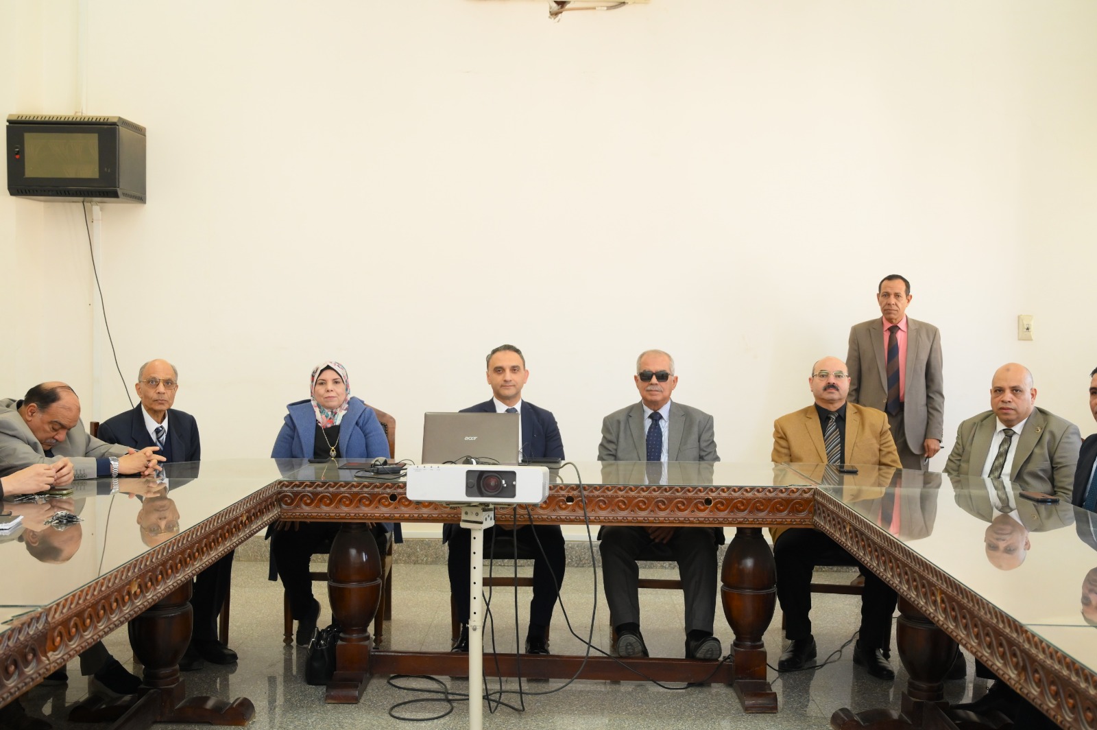 انعقاد مجلس شؤون الدراسات العليا والبحوث والعلاقات الثقافية رقم (223)