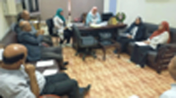 اجتماع لجنة شؤن التعليم والطلاب لشهر أبريل