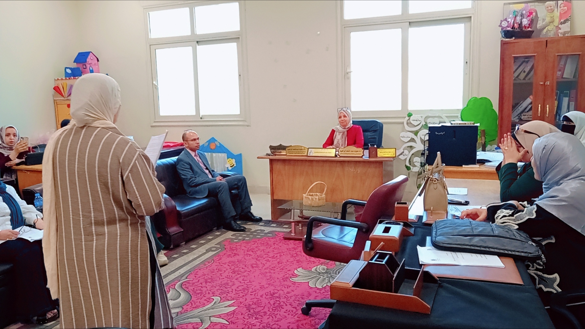 فعاليات سمينار قسم العلوم الاساسية لشهر يونيو للعام الجامعي 2025-2026 